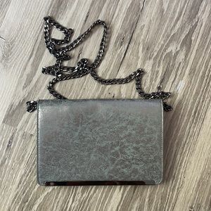 Grey Shimmer Wallet Purse